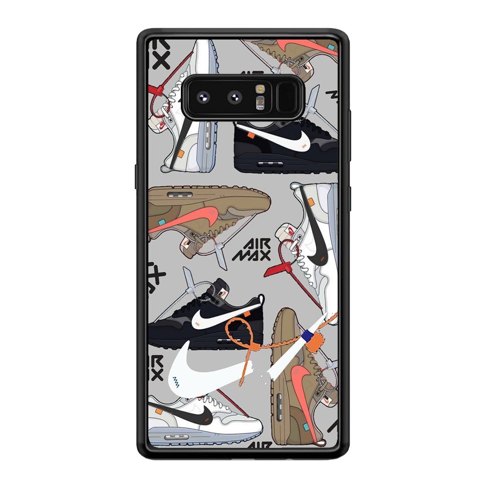 Nike Shelf of Air Max Samsung Galaxy Note 8 Case-Xtracase