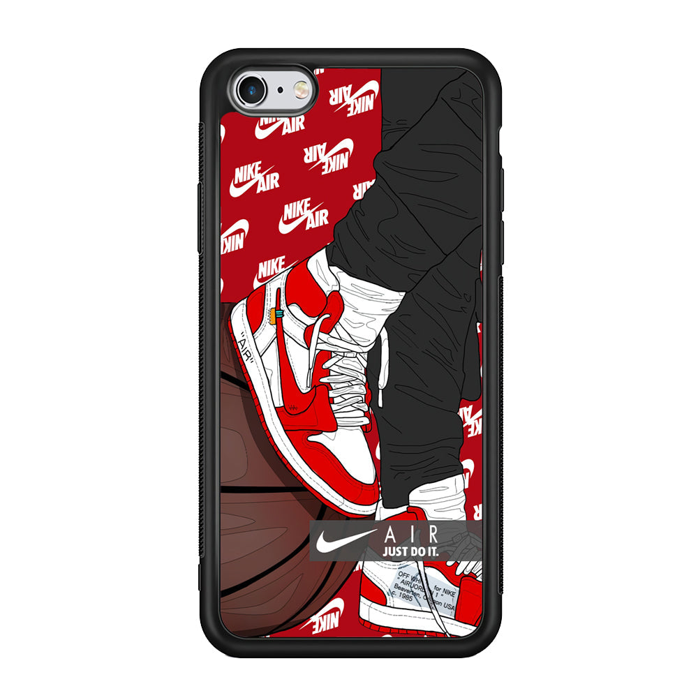 Nike Shiny Red Lava iPhone 6 | 6s Case-Xtracase