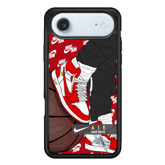 Nike Shiny Red Lava iPhone 17 Air Case - Xtracase