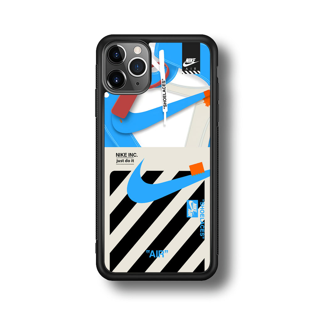 Nike Shoelaces Top Seal iPhone 11 Pro Max Case-Xtracase