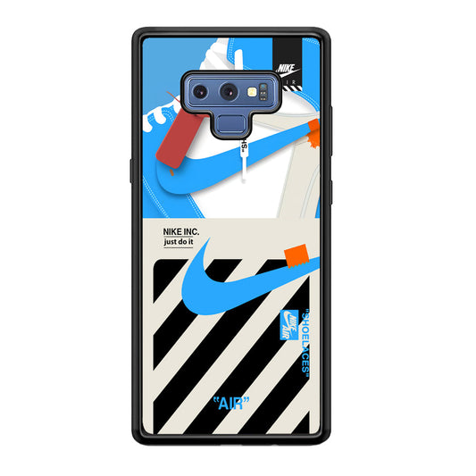 Nike Shoelaces Top Seal Samsung Galaxy Note 9 Case-Xtracase