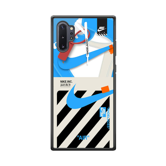 Nike Shoelaces Top Seal Samsung Galaxy Note 10 Plus Case-Xtracase