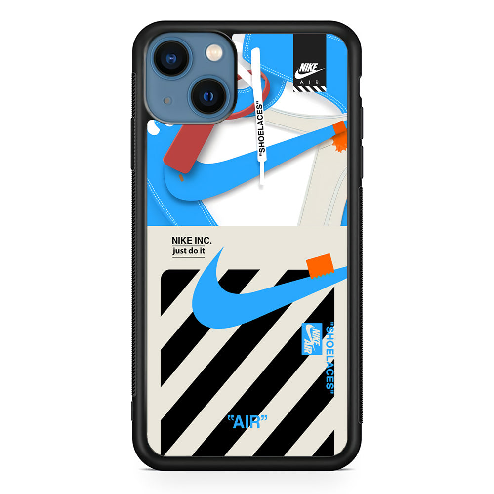 Nike Shoelaces Top Seal iPhone 15 Plus Case-Xtracase