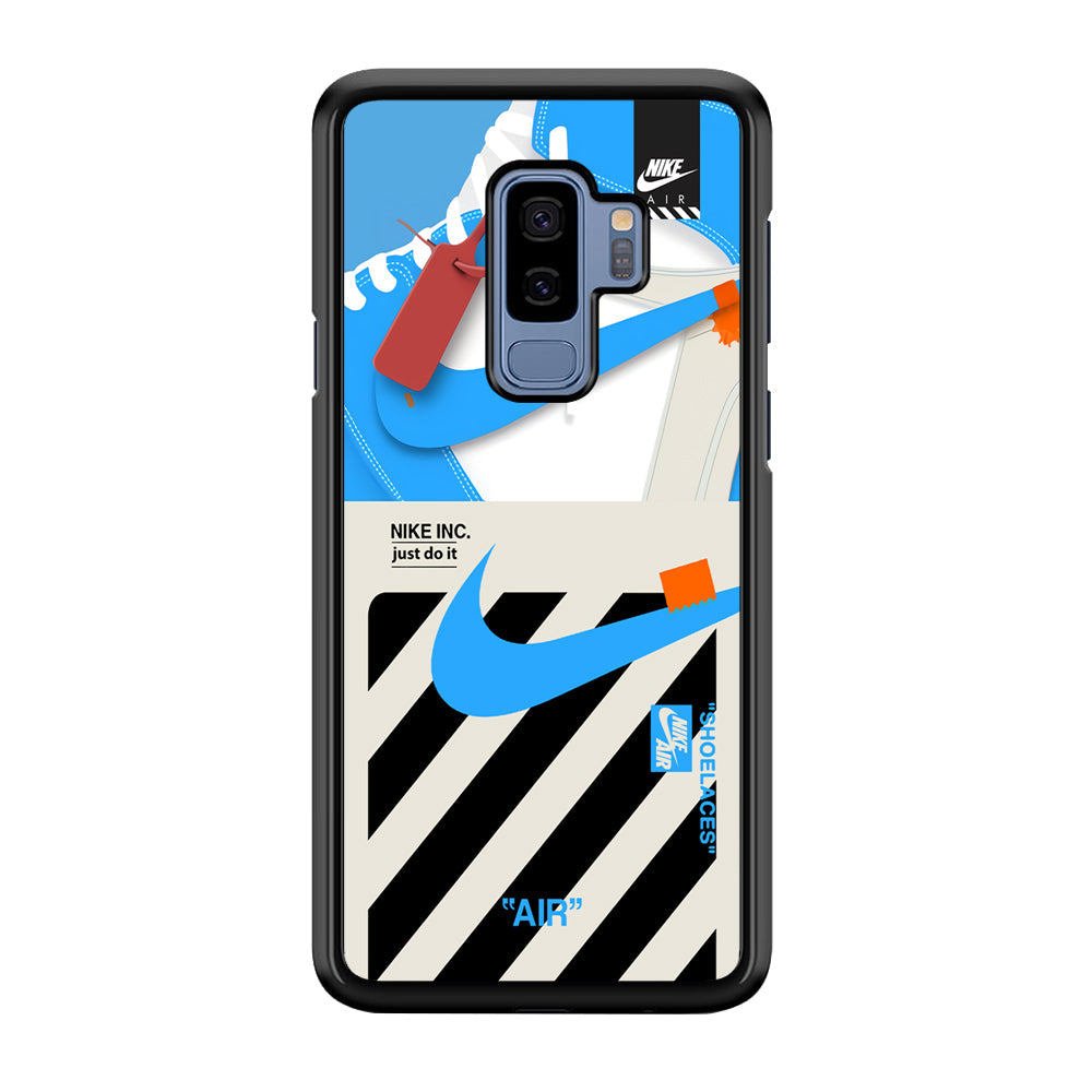 Nike Shoelaces Top Seal Samsung Galaxy S9 Plus Case-Xtracase