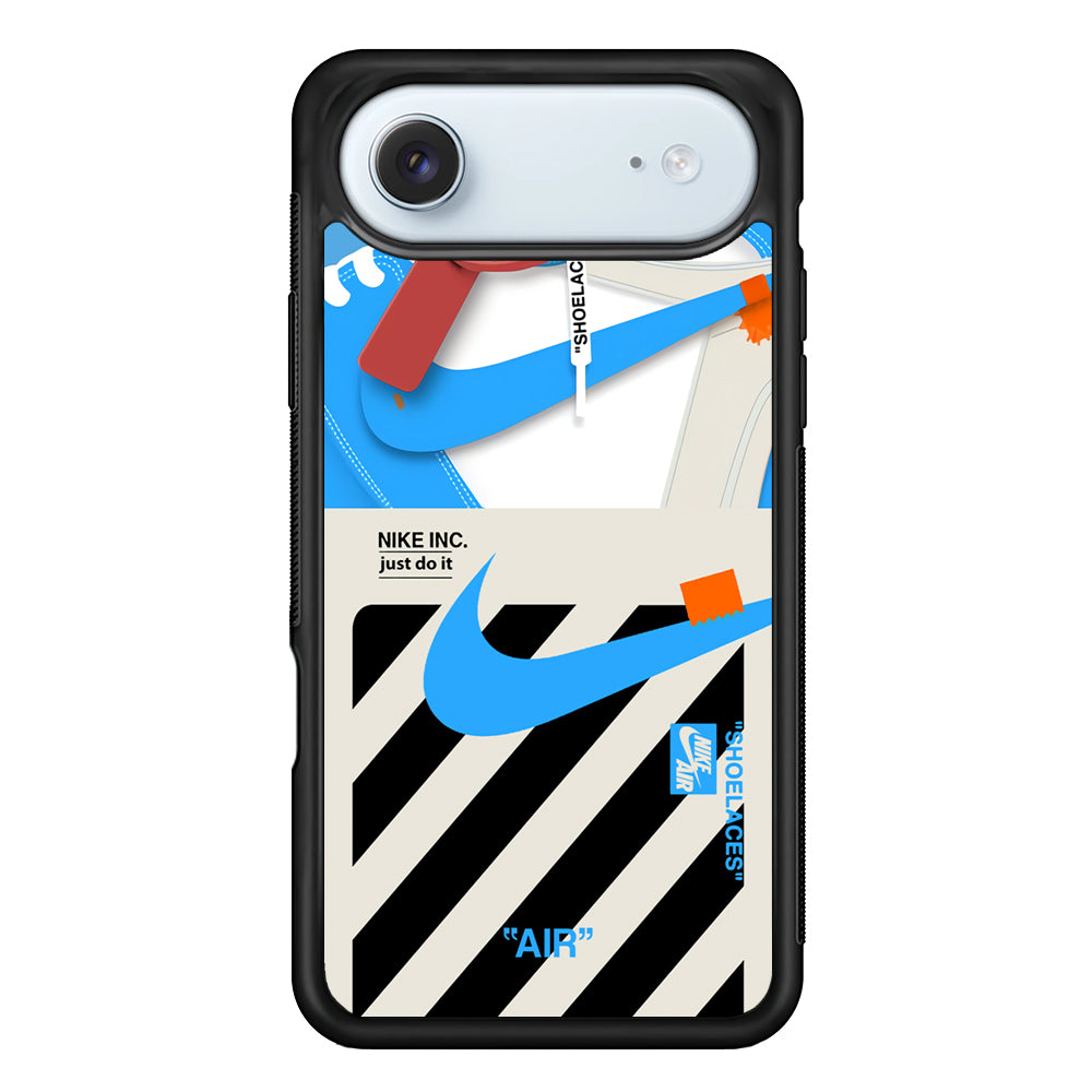 Nike Shoelaces Top Seal iPhone 17 Air Case - Xtracase