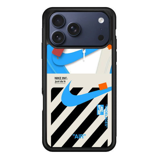 Nike Shoelaces Top Seal iPhone 17 Pro Case - Xtracase