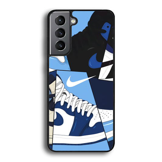 Nike Shoes Sea Color Samsung Galaxy S21 Plus Case-Xtracase