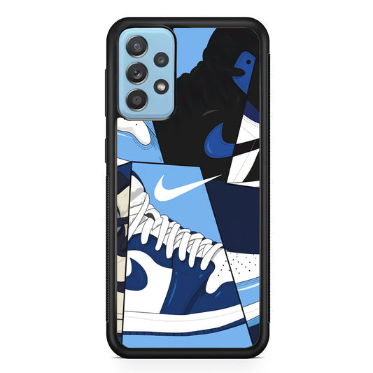 Nike Shoes Sea Color Samsung Galaxy A52 Case-Xtracase