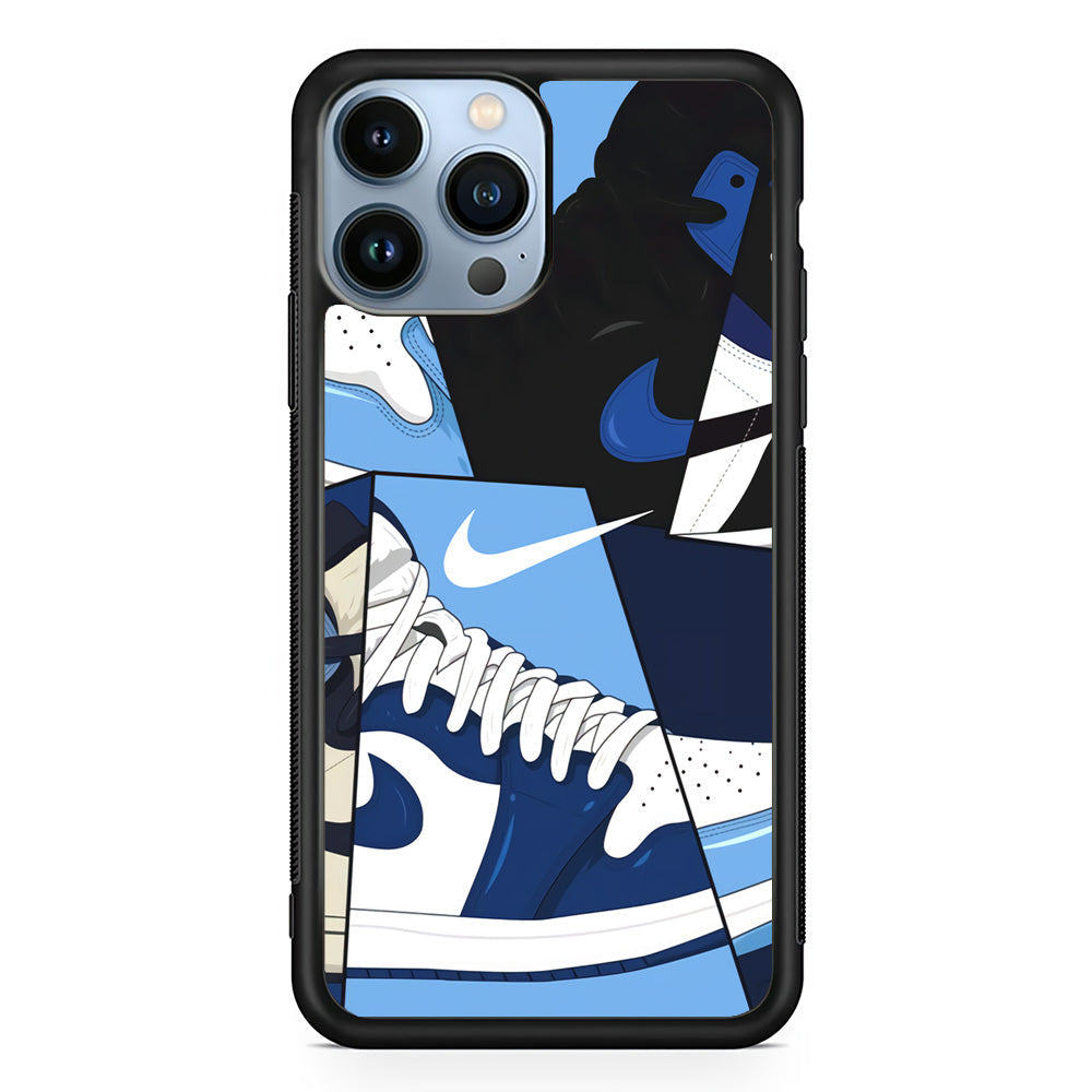 Nike Shoes Sea Color iPhone 14 Pro Case-Xtracase