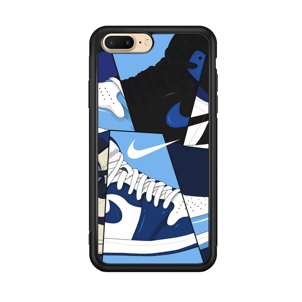 Nike Shoes Sea Color iPhone 8 Plus Case-Xtracase