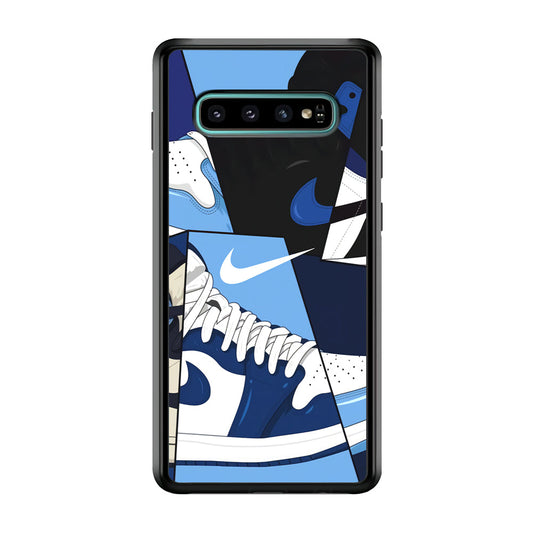Nike Shoes Sea Color Samsung Galaxy S10 Case-Xtracase