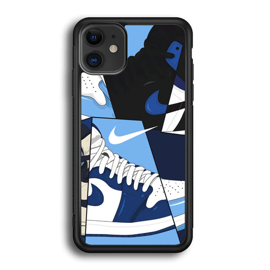 Nike Shoes Sea Color iPhone 12 Case-Xtracase