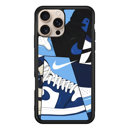 Nike Shoes Sea Color iPhone 16 Pro Case - Xtracase