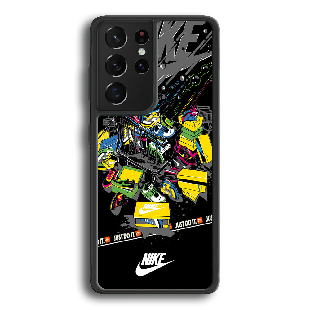 Nike Shopping Box Samsung Galaxy S21 Ultra Case-Xtracase