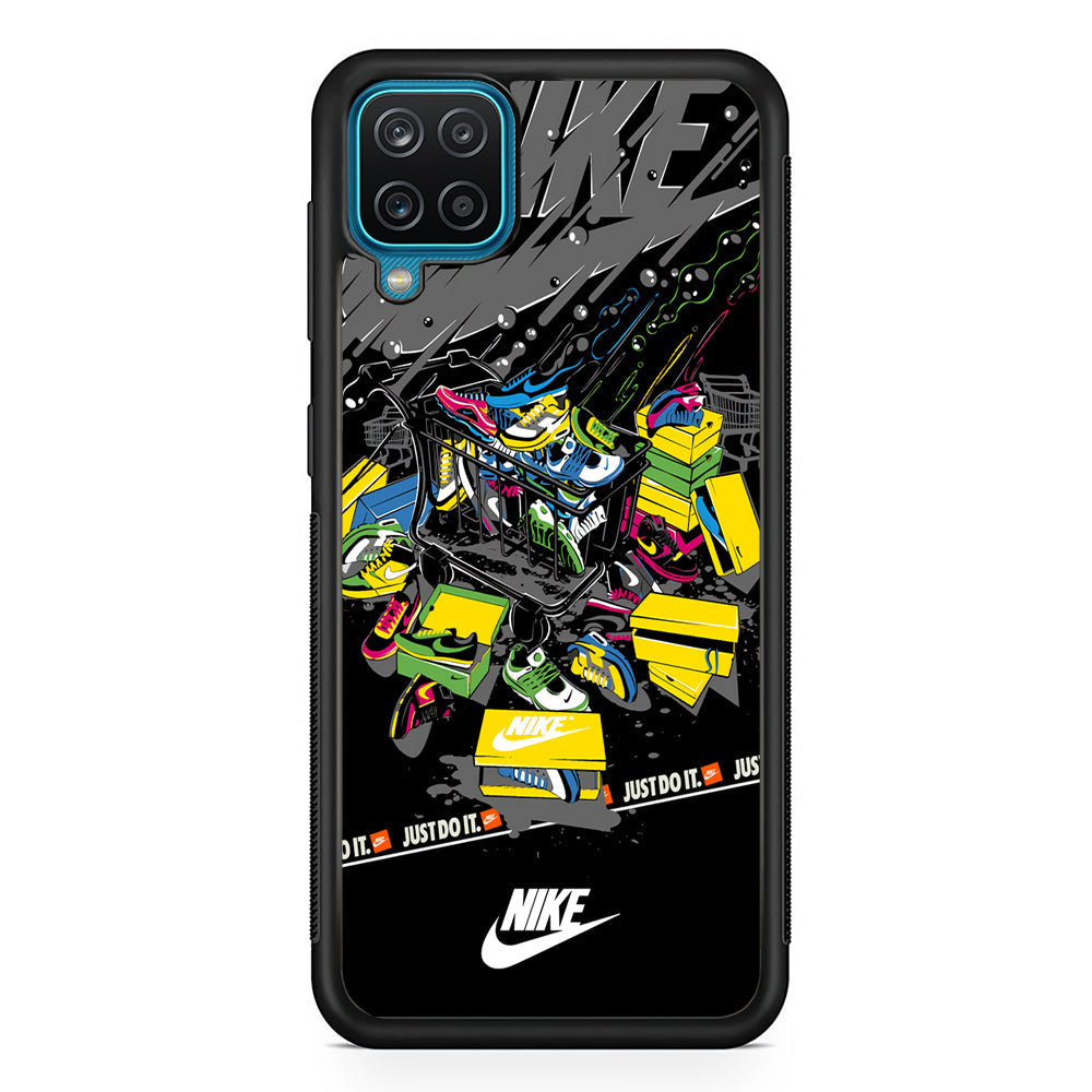 Nike Shopping Box Samsung Galaxy A12 Case-Xtracase
