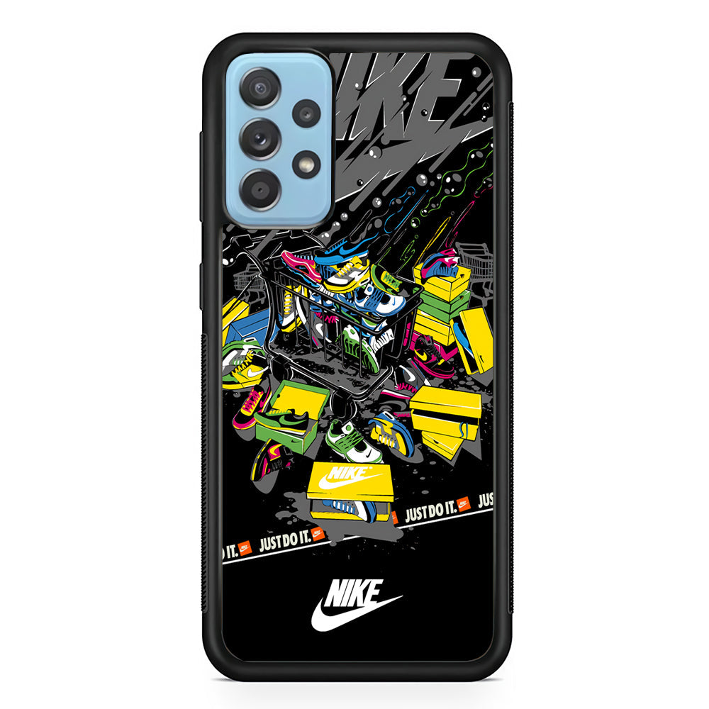Nike Shopping Box Samsung Galaxy A72 Case-Xtracase
