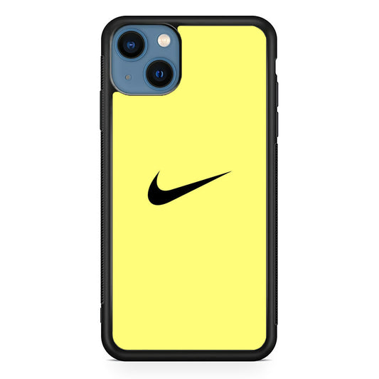 Nike Simple Cream iPhone 15 Plus Case-Xtracase