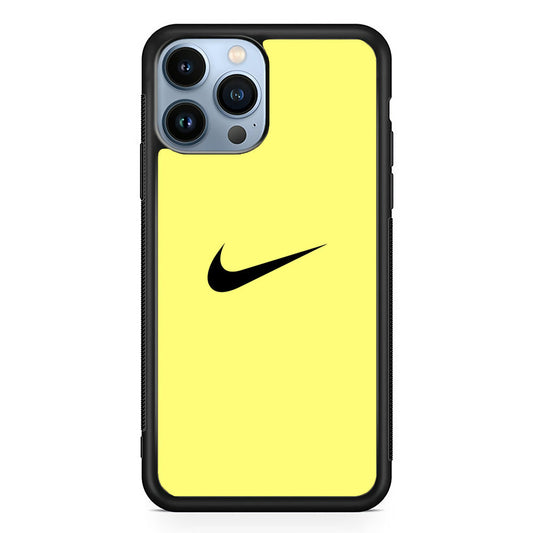 Nike Simple Cream iPhone 13 Pro Case-Xtracase
