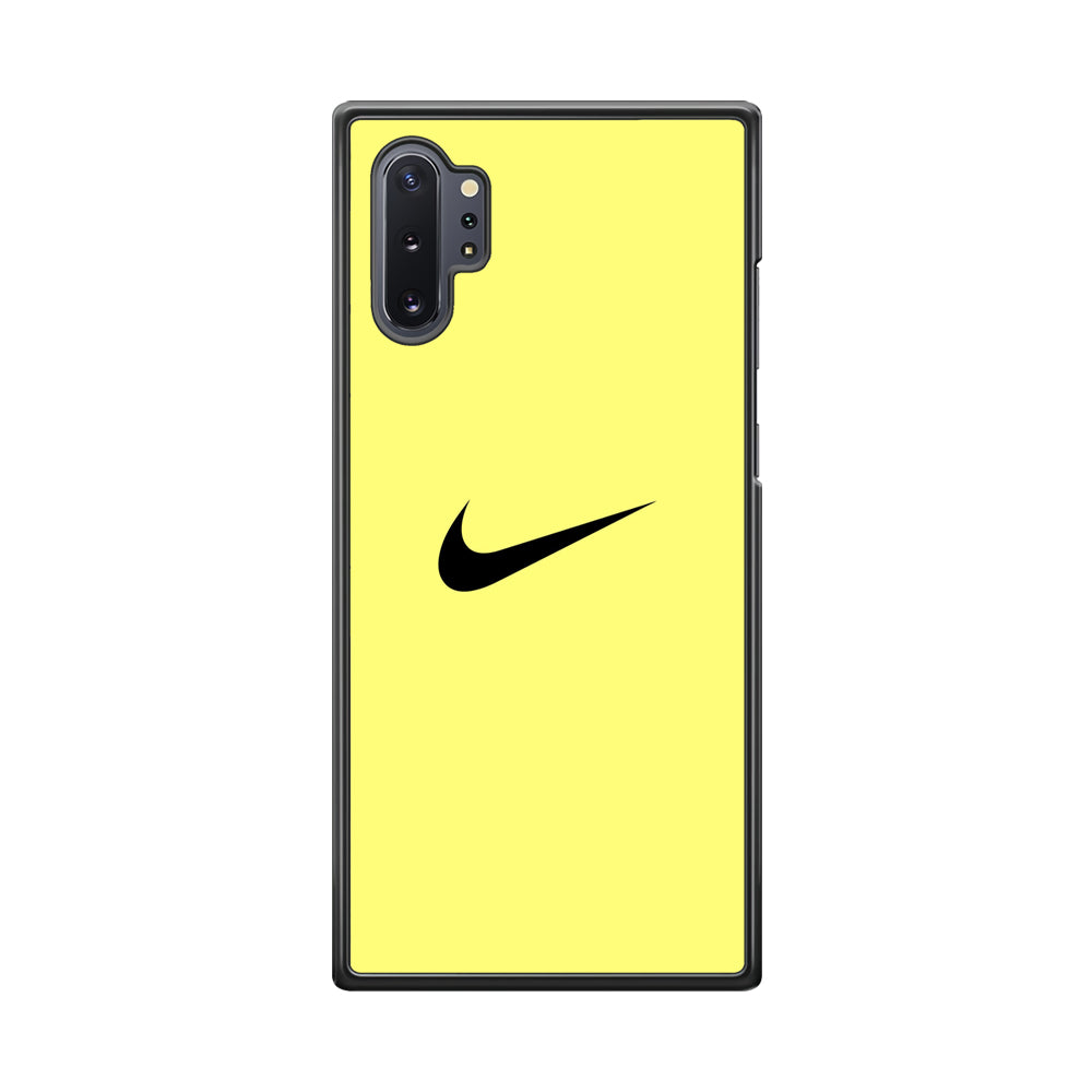 Nike Simple Cream Samsung Galaxy Note 10 Plus Case-Xtracase