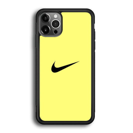 Nike Simple Cream iPhone 12 Pro Max Case-Xtracase