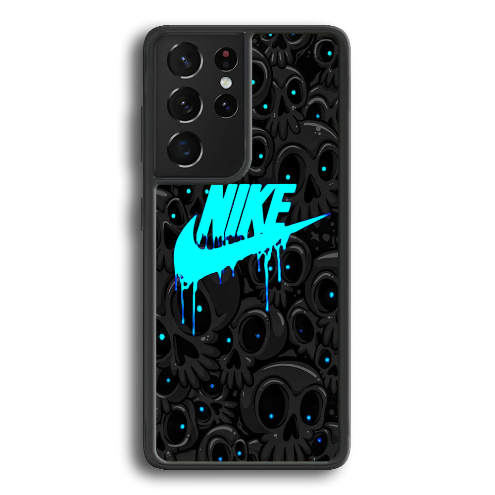 Nike Skull Light Logo Samsung Galaxy S21 Ultra Case-Xtracase