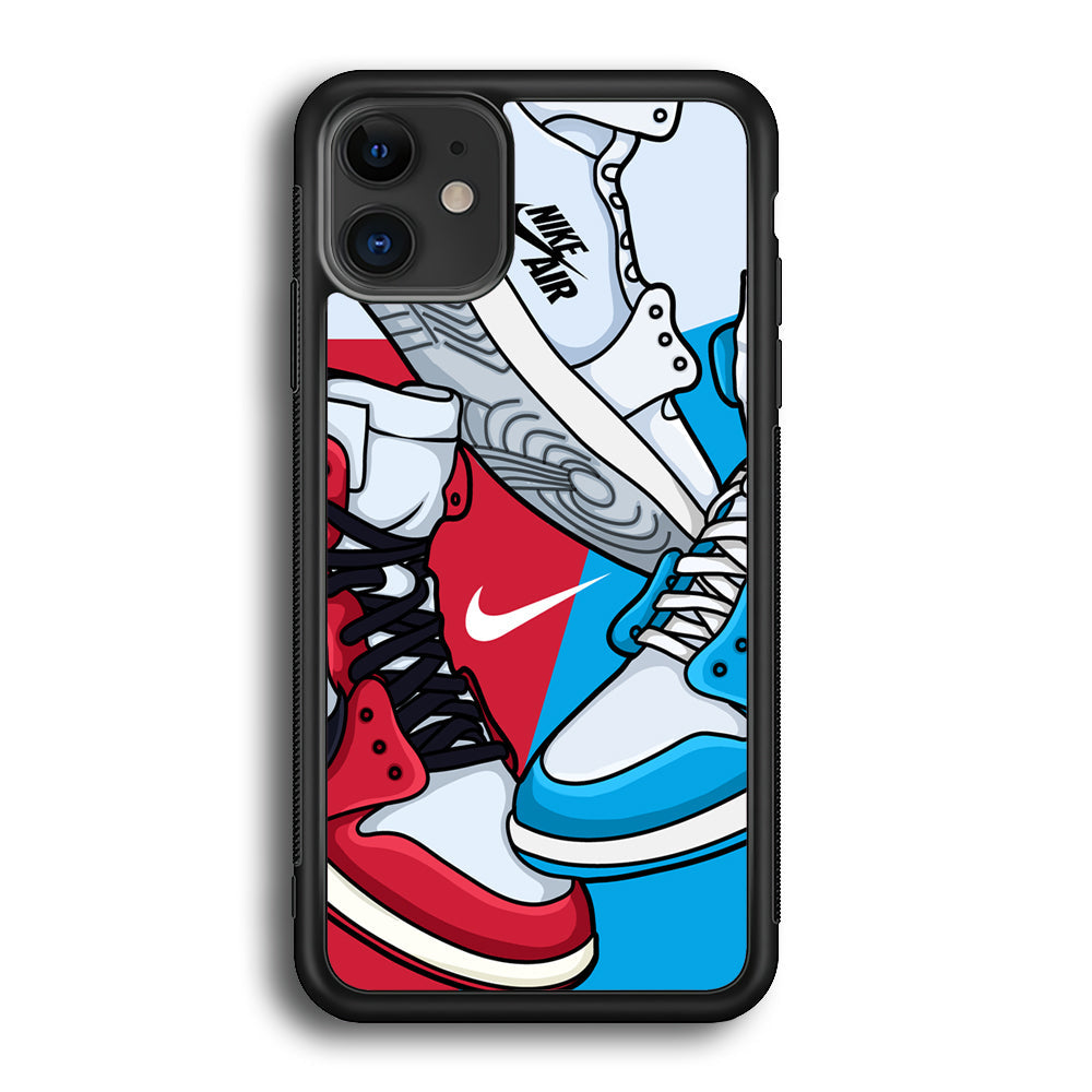 Nike Sneak Shoes iPhone 12 Case-Xtracase