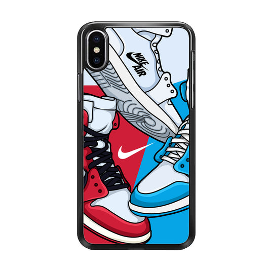 Nike Sneak Shoes iPhone X Case-Xtracase