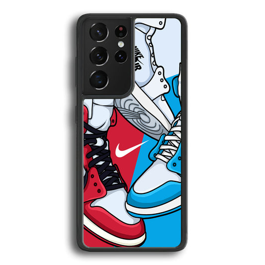 Nike Sneak Shoes Samsung Galaxy S21 Ultra Case-Xtracase