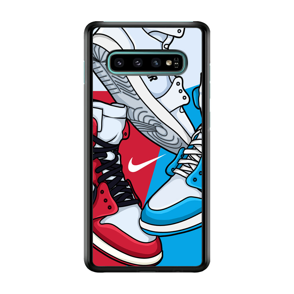 Nike Sneak Shoes Samsung Galaxy S10 Plus Case-Xtracase