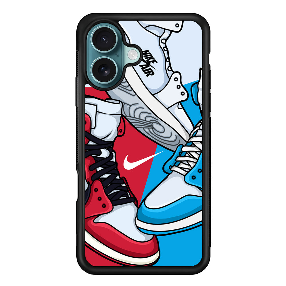 Nike Sneak Shoes iPhone 16 Plus Case - Xtracase