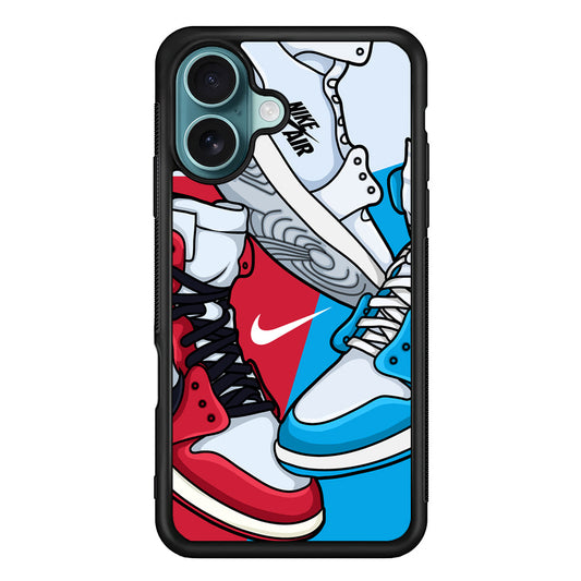 Nike Sneak Shoes iPhone 16 Plus Case - Xtracase