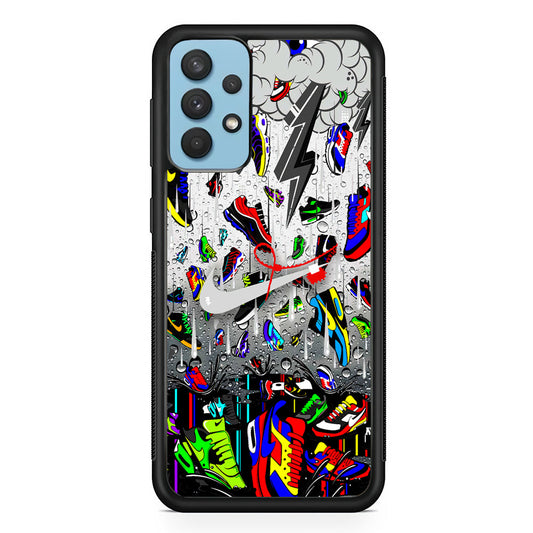 Nike Sneakers from The Sky Samsung Galaxy A32 Case-Xtracase