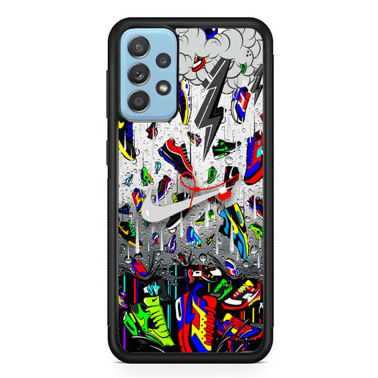 Nike Sneakers from The Sky Samsung Galaxy A72 Case-Xtracase