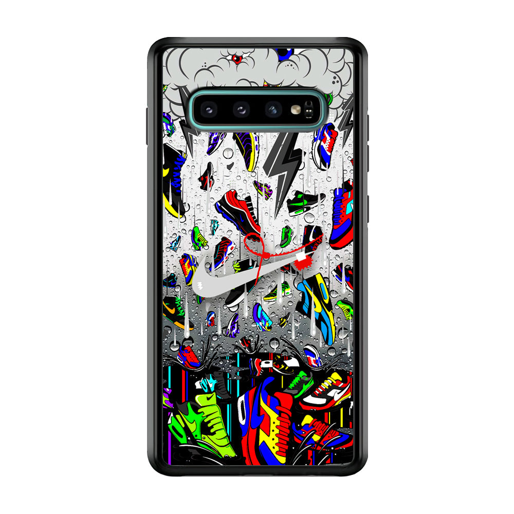 Nike Sneakers from The Sky Samsung Galaxy S10 Case-Xtracase