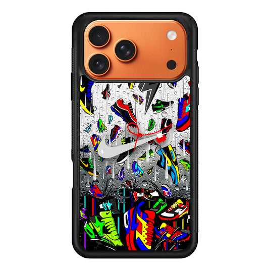 Nike Sneakers from The Sky iPhone 17 Pro Max Case