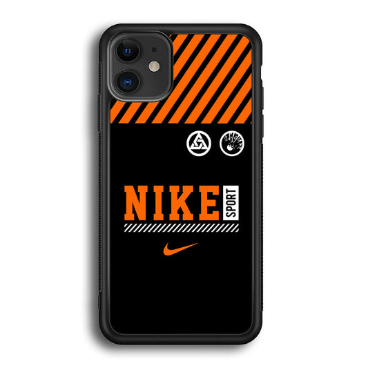 Nike Sport Line Graphics iPhone 12 Case-Xtracase