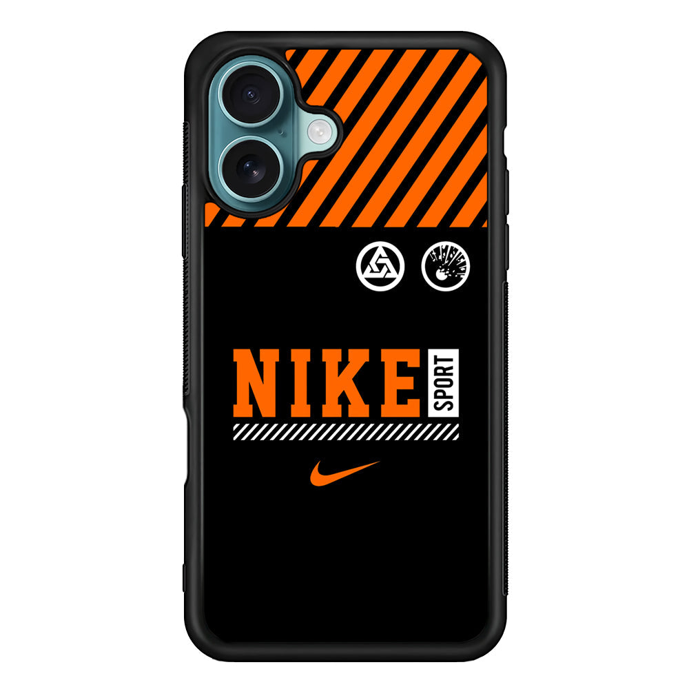 Nike Sport Line Graphics iPhone 16 Plus Case - Xtracase