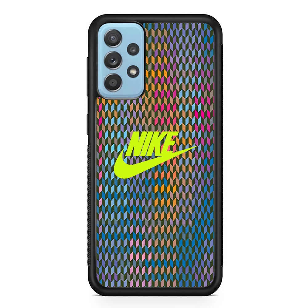 Nike Square Illusion Samsung Galaxy A52 Case-Xtracase