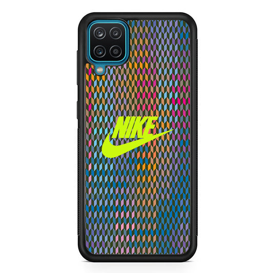Nike Square Illusion Samsung Galaxy A12 Case-Xtracase