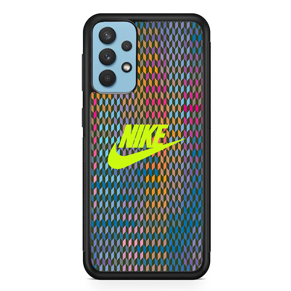 Nike Square Illusion Samsung Galaxy A32 Case-Xtracase