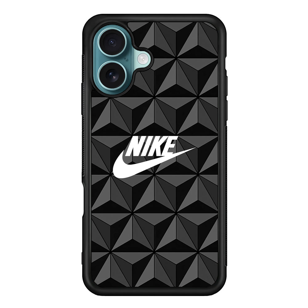 Nike Triangle Shape Of Grey iPhone 16 Case - Xtracase