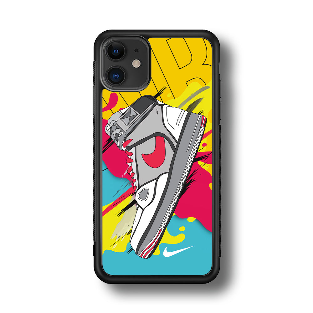 Nike Vibes of Swanky iPhone 11 Case-Xtracase