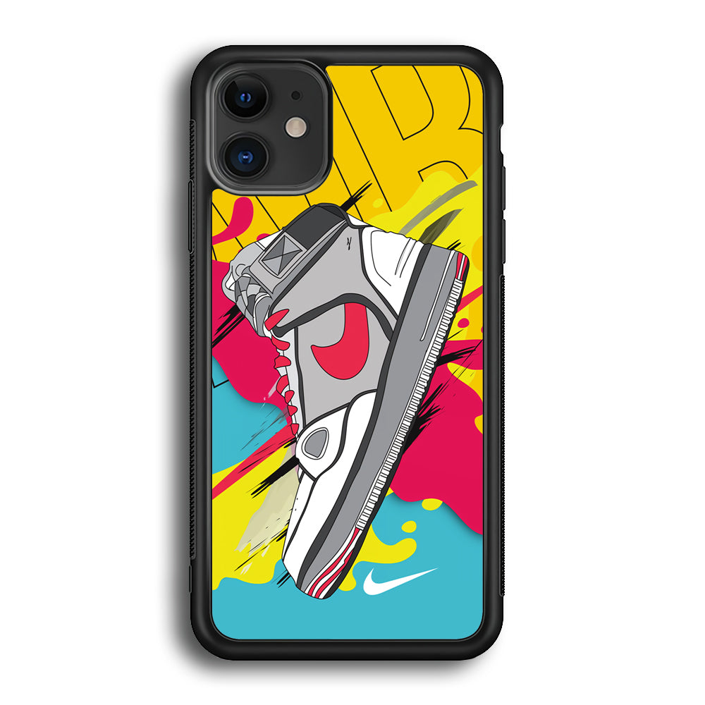 Nike Vibes of Swanky iPhone 12 Case-Xtracase