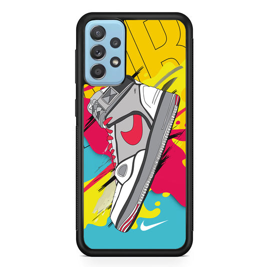 Nike Vibes of Swanky Samsung Galaxy A72 Case-Xtracase