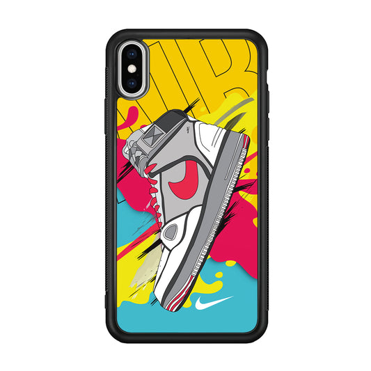 Nike Vibes of Swanky iPhone X Case-Xtracase