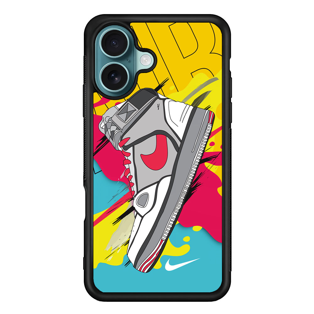 Nike Vibes of Swanky iPhone 16 Plus Case - Xtracase