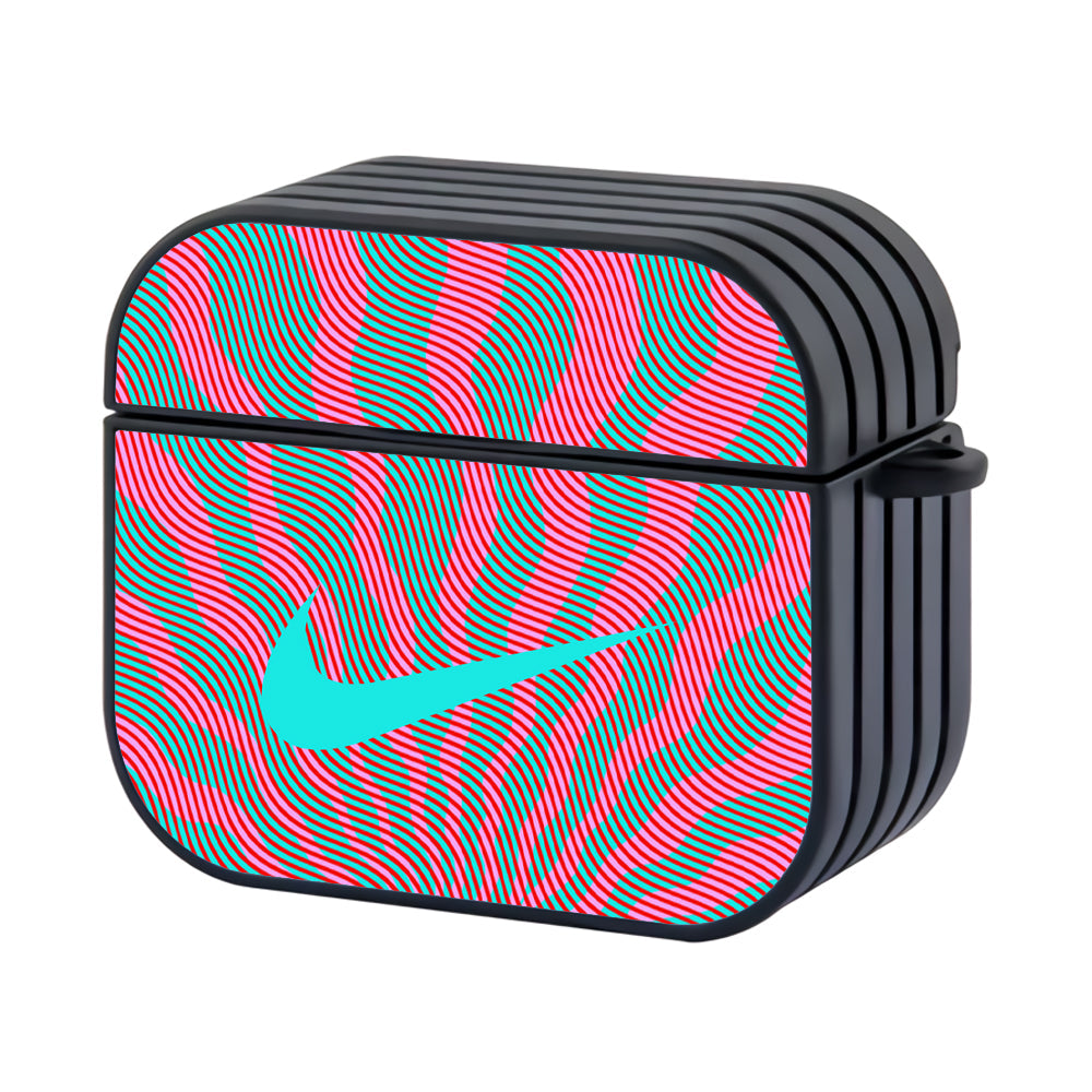 Nike Vibrant Optical Wave Apple Airpods 4 Case - Xtracase