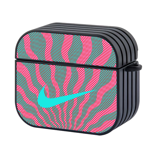 Nike Vibrant Optical Wave Apple Airpods 4 Case - Xtracase