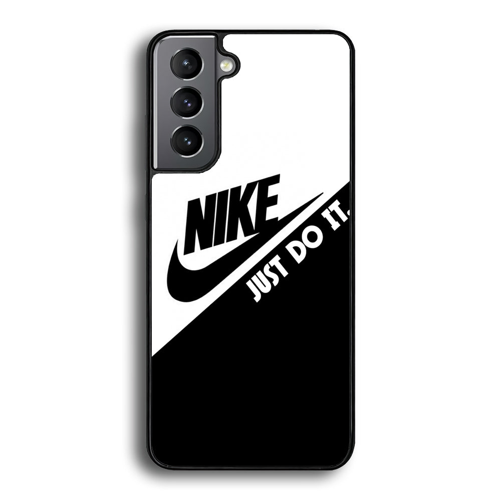 Nike White Black Combination Samsung Galaxy S21 Plus Case-Xtracase