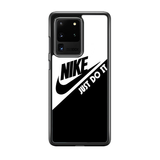 Nike White Black Combination Samsung Galaxy S20 Ultra Case-Xtracase